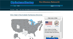 Desktop Screenshot of city-businessdirectory.com